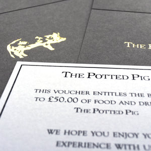 The Potted Pig Gift Voucher £10-100